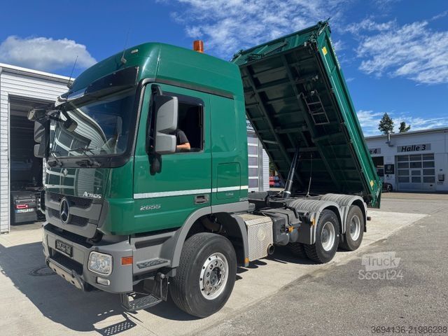Тристранен самосвал MERCEDES-BENZ MP3 2655 LK 6x4 Meiller 3.S.Kipper