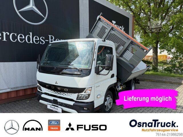 Φορτηγό ανατρεπόμενο βαν FUSO 3C15 AMT Dreiseitenkipper Automat,Klima,AHK 3,5t