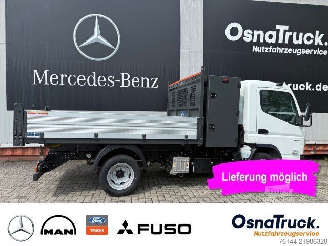 Damperli panelvan MITSUBISHI 3C15 Hinterkipper+Box Klima,AHK 3,5t,Diff.-Sp.