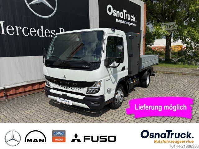 Damperli panelvan MITSUBISHI 3C15 Hinterkipper+Box Klima,AHK 3,5t,Diff.-Sp.