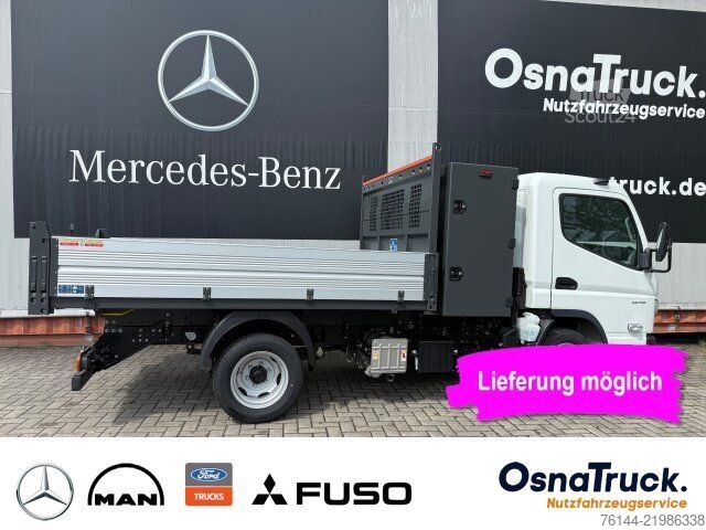 Damperli panelvan MITSUBISHI 3C15 Hinterkipper+Box Klima,AHK 3,5t,Diff.-Sp.