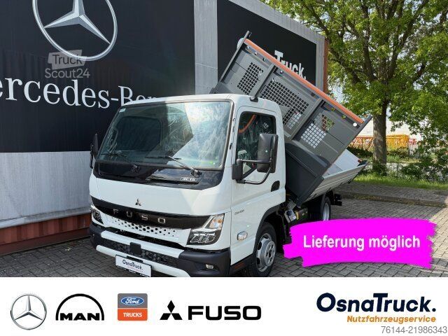 Φορτηγό ανατρεπόμενο βαν FUSO 3C15 AMT Dreiseitenkipper Automat,Klima,AHK 3,5t