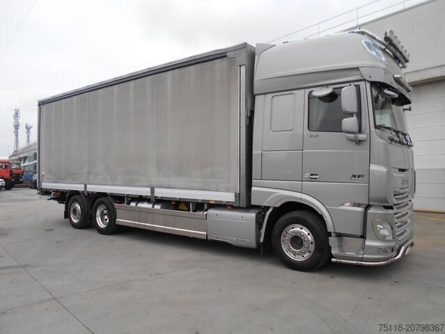 Tentinė platforma sunkvežimis DAF XF510 6x2 CENTINA + SPONDA