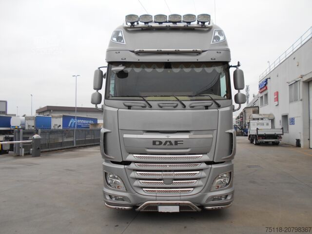 Tentinė platforma sunkvežimis DAF XF510 6x2 CENTINA + SPONDA