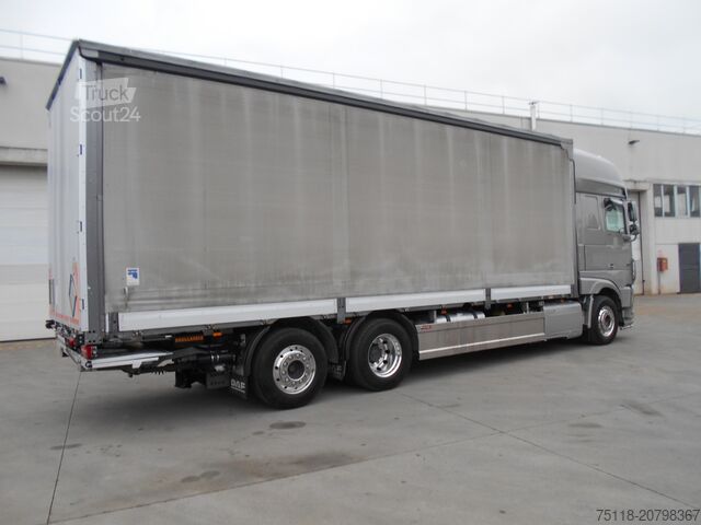 Tentinė platforma sunkvežimis DAF XF510 6x2 CENTINA + SPONDA