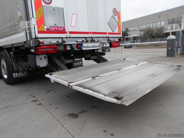 Tentinė platforma sunkvežimis DAF XF510 6x2 CENTINA + SPONDA