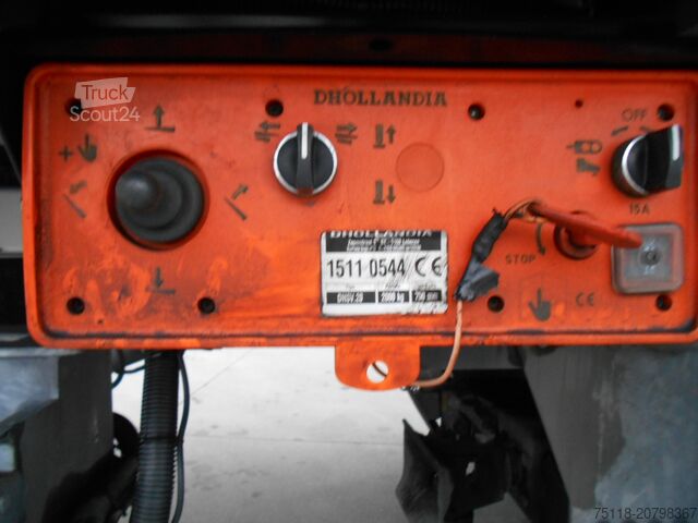 Tentinė platforma sunkvežimis DAF XF510 6x2 CENTINA + SPONDA