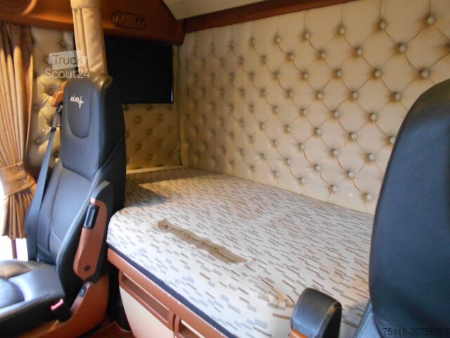 Tentinė platforma sunkvežimis DAF XF510 6x2 CENTINA + SPONDA