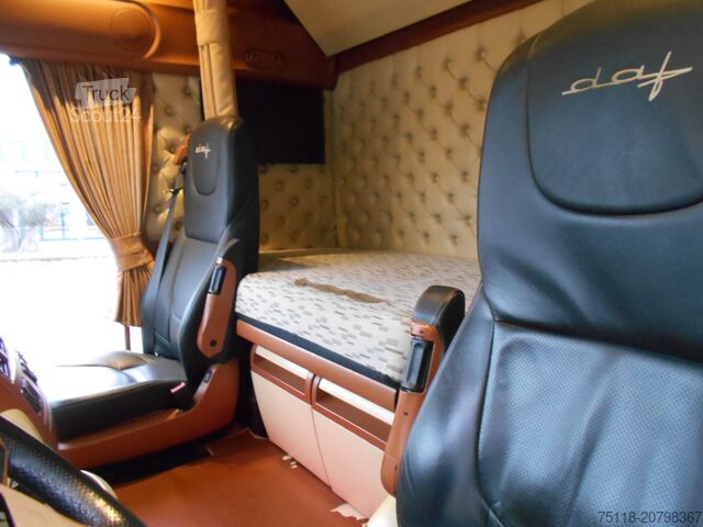 Tentinė platforma sunkvežimis DAF XF510 6x2 CENTINA + SPONDA