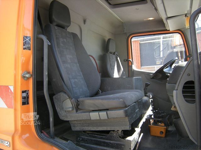 Billenőplatós furgon MERCEDES-BENZ MB 918 mit Terex TLC 65.2