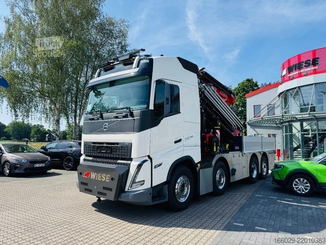 LKW mit Pritsche (offen) VOLVO FH 540 mit Fassi F2150RAL Fly Jib + Winde