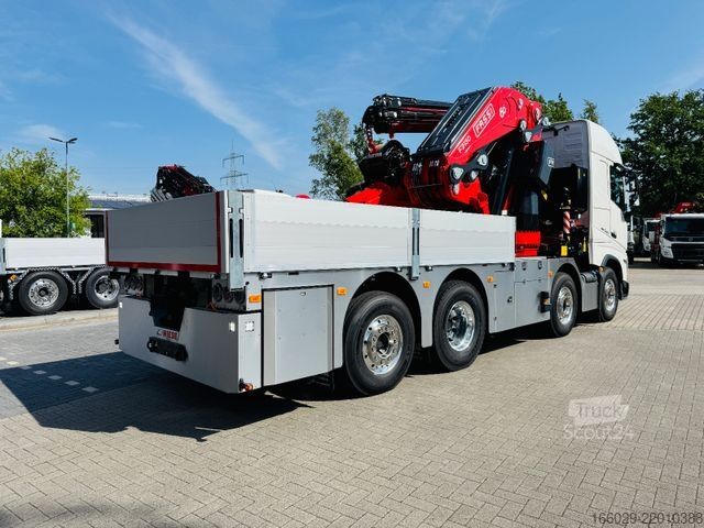 Grue montée sur camion VOLVO FH 540 mit Fassi F2150RAL Fly Jib + Winde