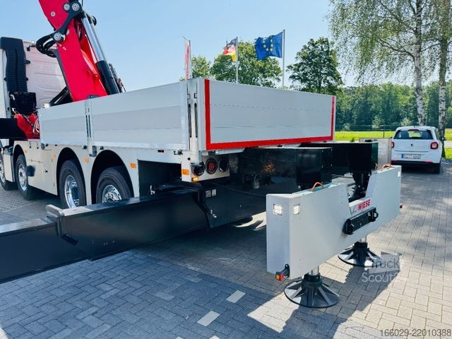 Grue montée sur camion VOLVO FH 540 mit Fassi F2150RAL Fly Jib + Winde