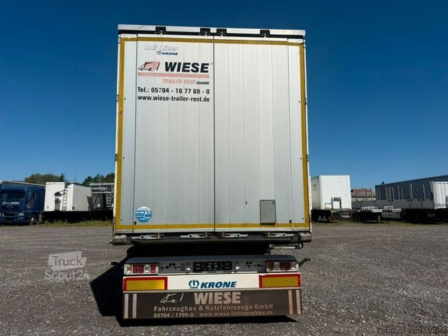 Отворено полуремарке с брезент KRONE Coil Liner Schiebeplane