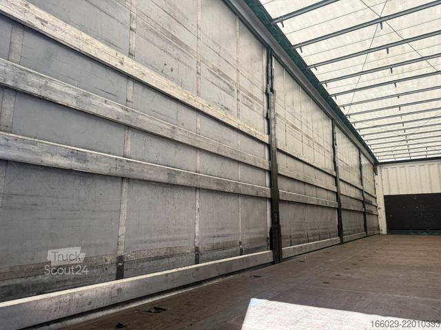 Отворено полуремарке с брезент KRONE Coil Liner Schiebeplane