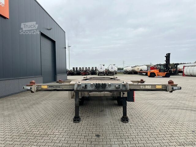  Van Hool 20FT/30FT ADR CHASSIS / galvanized / discbrakes...