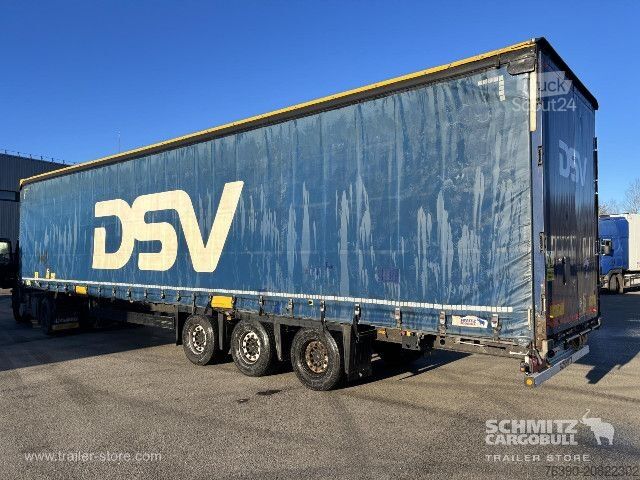 Otevřený návěs s plachtou Schmitz Cargobull Semitrailer Curtainsider Mega