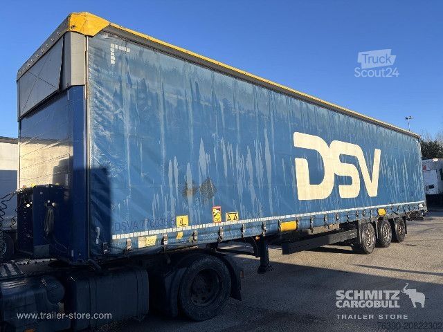 Otevřený návěs s plachtou Schmitz Cargobull Semitrailer Curtainsider Mega