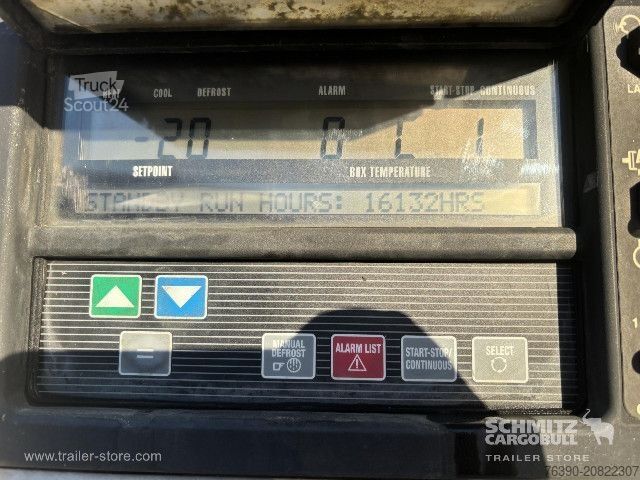 Refriģeratora puspiekabe Schmitz Cargobull Semitrailer Reefer Standard divu klāju