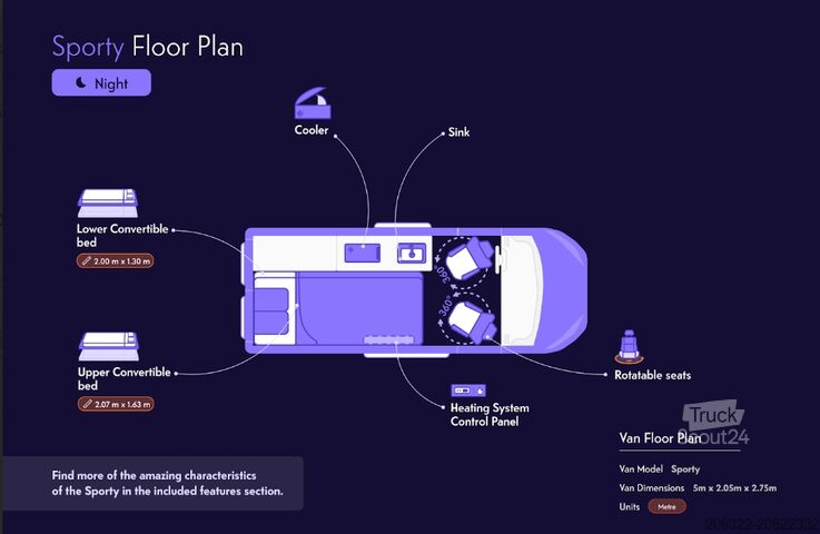 Lakóautó teherautó Fiat Talento Campervan | Posti letto 2 Cucina | Pronto per il viaggio