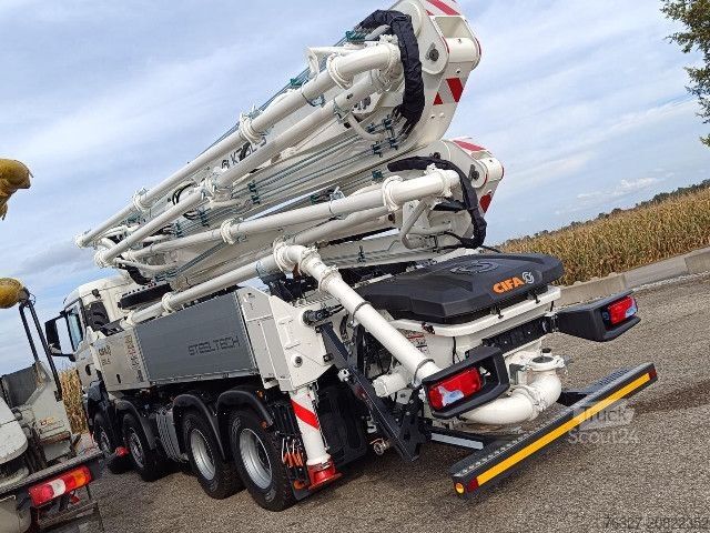 Autobetoniere MAN TGS 35.440 8x4 BB mit CIFA K36 Betonpumpe