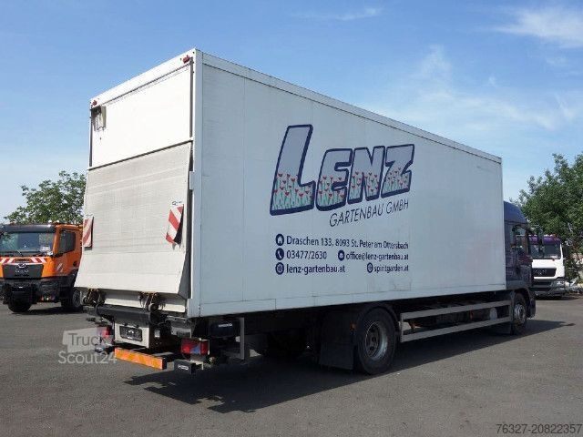 Autocarro con cassone MAN TGM 18.340 4X2 LL Koffer mit Heizung