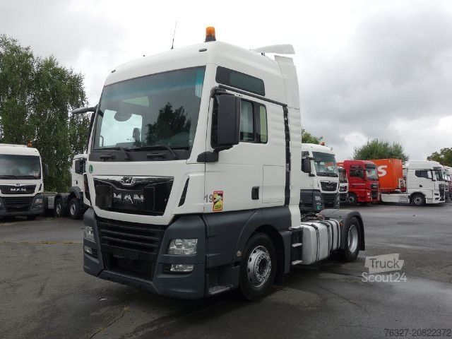 Tractora standard MAN TGX 18.460 4X2 BLS Weiß Schubboden Hydraulik