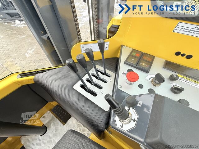 Wózek widłowy czterokierunkowy Combilift C4000 GAS DUPLEX 4600 FORK POSITIONER