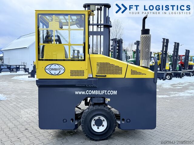 Wózek widłowy czterokierunkowy Combilift C4000 GAS DUPLEX 4600 FORK POSITIONER