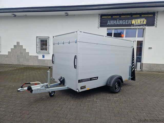 Kasti piekabe Anssems Deckel Alu Koffer GTB 1500 ultra low