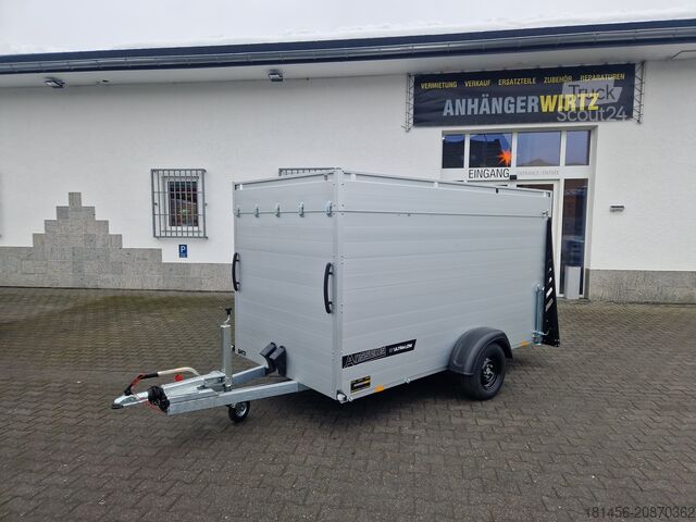 Kasti piekabe Anssems Deckel Alu Koffer GTB 1500 ultra low