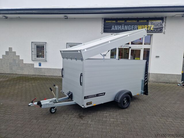 Kasti piekabe Anssems Deckel Alu Koffer GTB 1500 ultra low