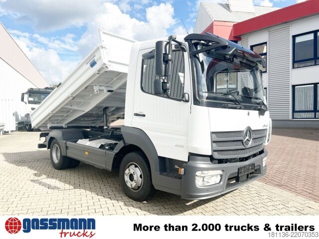 Transporter mit Kipper Mercedes-Benz Atego 818/23 K 4x2, 2x AHK, Meiller-Kipper,