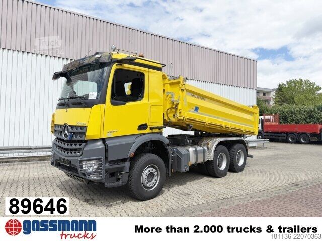 Kipper LKW Mercedes-Benz Arocs 2653 K 6x4, Retarder, Navi, MirrorCam,