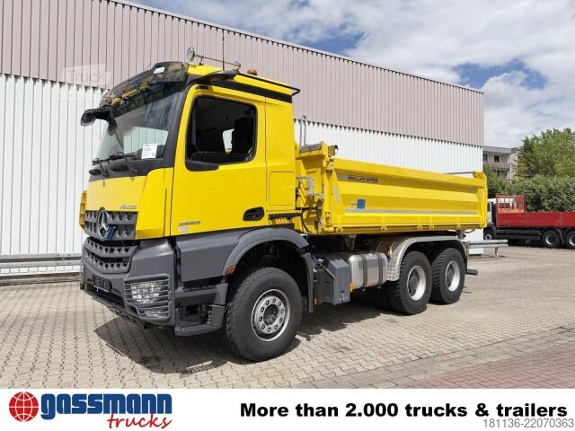 Kipper LKW Mercedes-Benz Arocs 2653 K 6x4, Retarder, Navi, MirrorCam,
