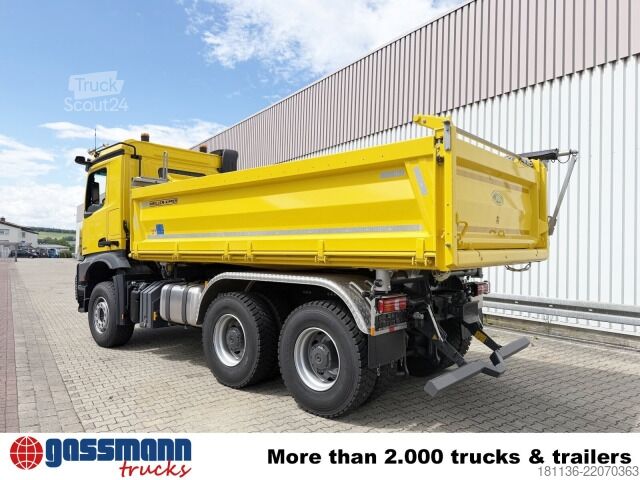 Kipper LKW Mercedes-Benz Arocs 2653 K 6x4, Retarder, Navi, MirrorCam,