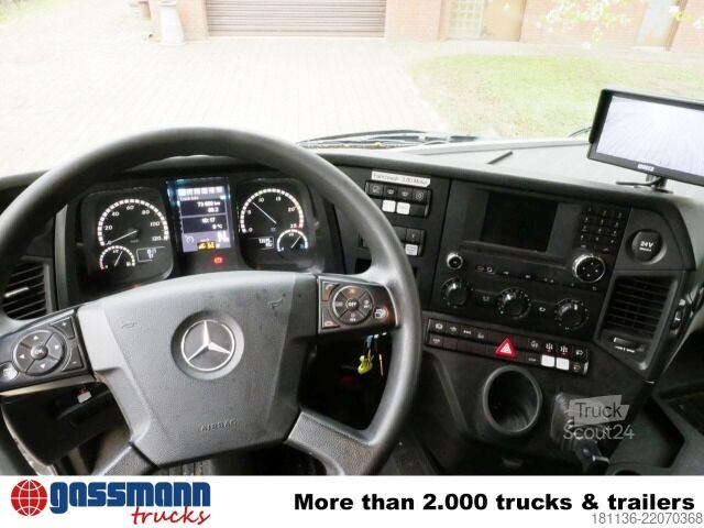 Gatusopmaskin Mercedes-Benz Actros 3551 8x2/6, Wiedemann Super 2000, 16m³,
