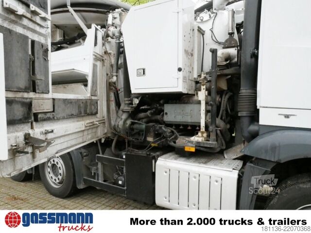Gatusopmaskin Mercedes-Benz Actros 3551 8x2/6, Wiedemann Super 2000, 16m³,