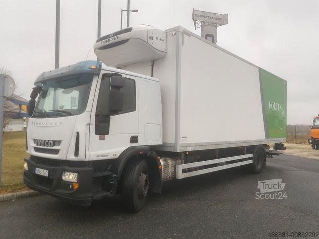 Chladený nákladný automobil IVECO EUROCARGO 180E Thermoking T800R, Dhollandia