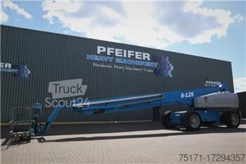 Telescopic platform Genie S125 Valid inspection, *Guarantee! Diesel, 4x4x4 D