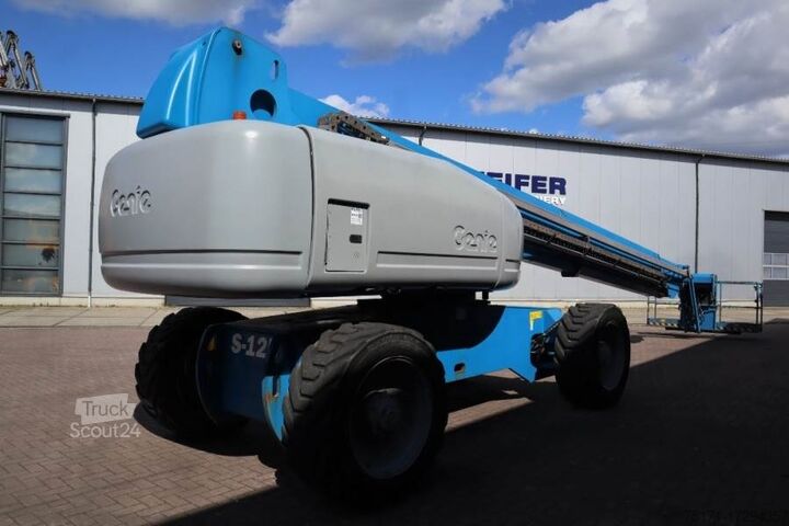 Telescopic platform Genie S125 Valid inspection, *Guarantee! Diesel, 4x4x4 D