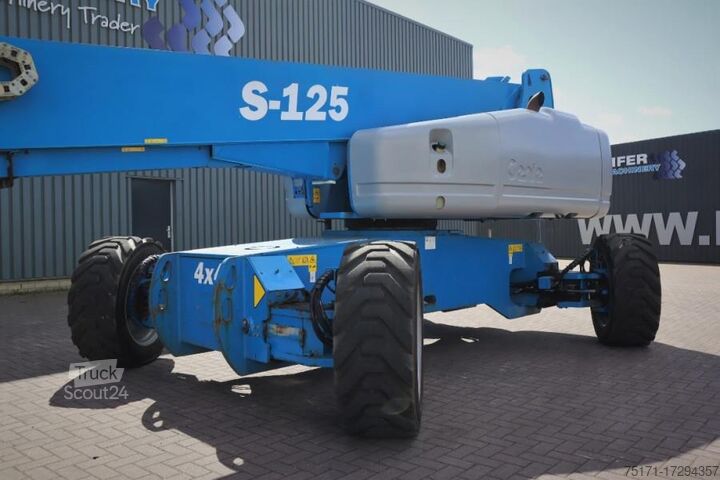 Plate-forme télescopique Genie S125 Valid inspection, *Guarantee! Diesel, 4x4x4 D