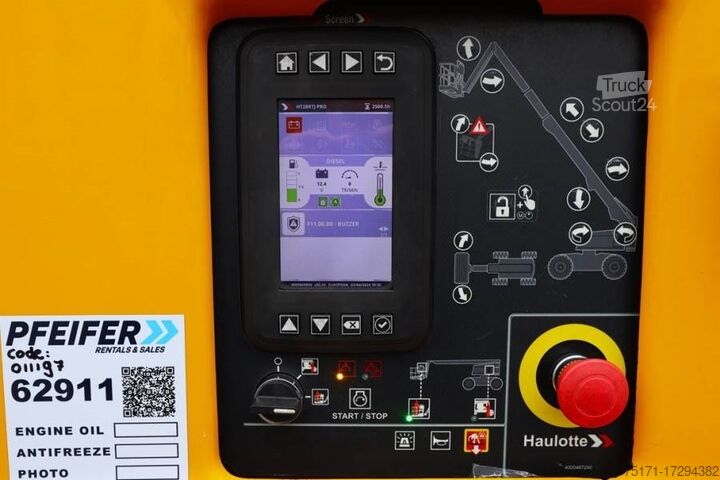 Telescopic platform Haulotte HT28RTJ PRO Valid inspection, *Guarantee! 4x4x4 Dr