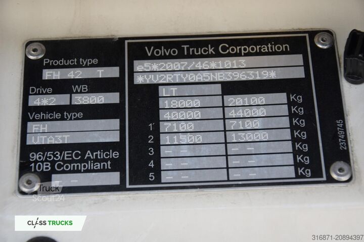 Standardni vlačilec VOLVO FH 460 Globetrotter XL i-Save