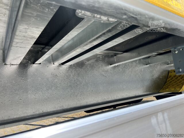 Remorcă deschisă Möslein T 2 Plato 7,60 m 2 Achs Jumbo- Plato- Anhänger Mega