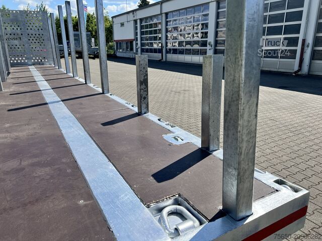 Remorcă deschisă Möslein T 2 Plato 7,60 m 2 Achs Jumbo- Plato- Anhänger Mega