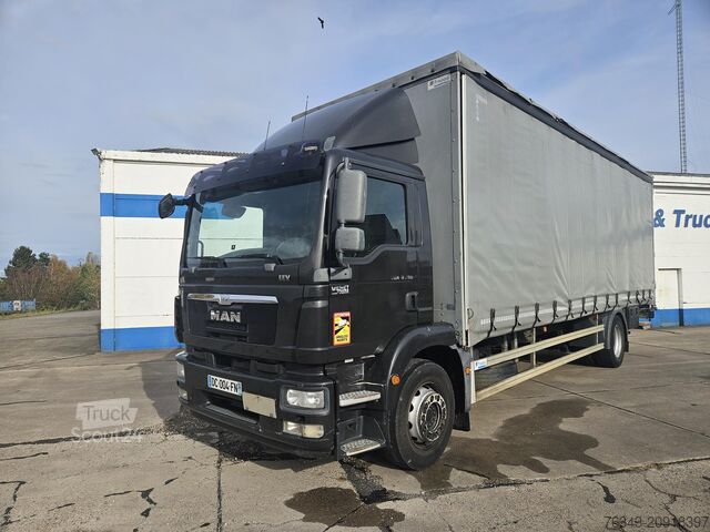 Κουτί Tautliner MAN TGM 18-290 BL - EEV - TAUTLINER + LIFT