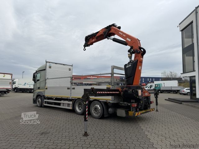 Lastbilmonteret kran MERCEDES-BENZ Actros 2545 6x2 EFFER / Atlas 265-A6 / Lenk- Lif