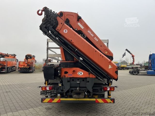 Ladbil med lad MERCEDES-BENZ Actros 2545 6x2 Effer - Atlas 265-A6 / Lenk- Lif