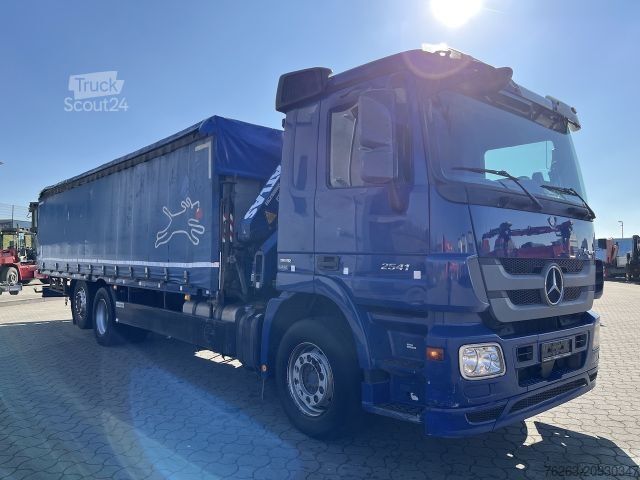 Macara montată pe camion MERCEDES-BENZ 2541 6x2 Atlas 135.2E Pritsche 8,20 m Ausziehbar